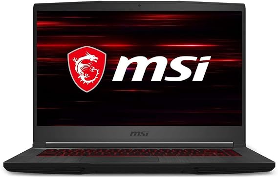 MSI GF65 Thin 9SD-251 15. 6" 120Hz Gaming Laptop Intel Core i5-9300H GTX1660Ti 8GB 256GB NVMe SSD Win10
