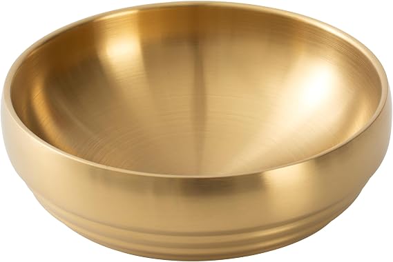 Key Bowl for Entryway Table, Gold Decorative Bowl, Metal Fruit Bowl for Kitchen Counter, Gold Home Decor