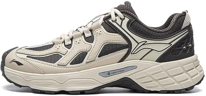 LI-NING Cly Shade Unisex Hiking Shoes Lightweight NonSlip Cushioned Outdoor Sneakers for Daily Trekking
