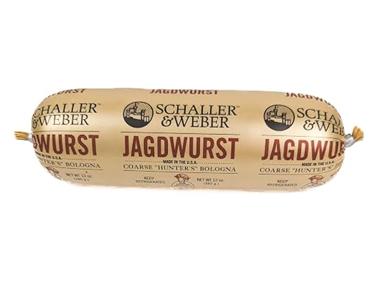 Schaller & Weber Jagdwurst 12oz (Pack of 2)
