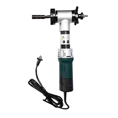MXBAOHENG Portable Hand-Held Beveling Machine for Variety of Pipe End Surface Beveling Range 28-76mm 220V