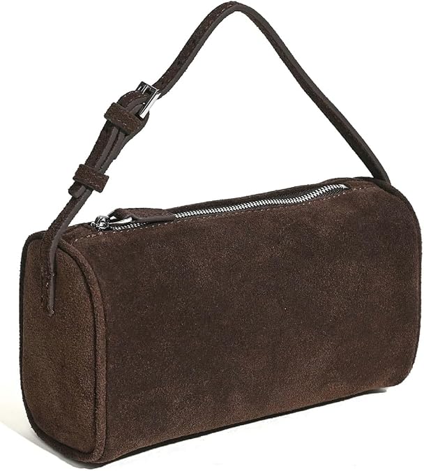 Slouchy Suede Hobo Bags Women PU Leather Retro Crossbody Purses Underarm Shoulder Bag Tote Handbag Satchel 90S Bag Purse