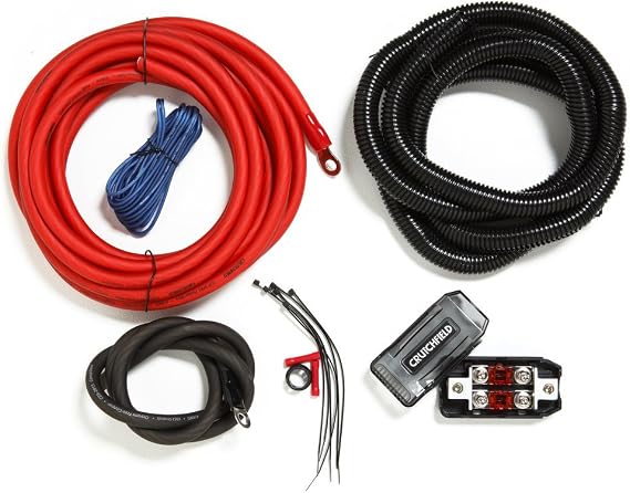 Crutchfield Amp Wiring Kit 4 Gauge