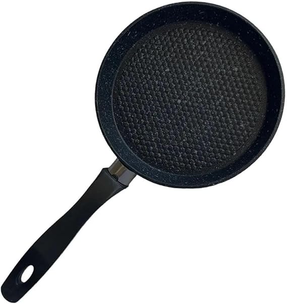 Busstier Mini Granit Sos Tavası, Uzak Doğu Omlet ve Sos Hazırlama Tavası, Yapışmaz ve Dayanıklı Yüzeyli Şık Pişirme Tavası (Oval)