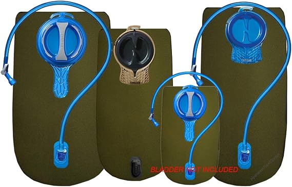 Bladder Insulators are Compatible with Camelbak Reservoir Water Bladder. Will fit MIL Spec Antidote and Crux (OD Green, Crux 100oz/3.0L)