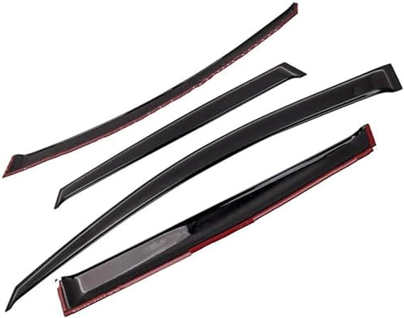 Car Side Vent Visor, XEBRAD Window Wind Deflectors, For Holden, For Captiva CG SUV 2007-2012 2013 2014 2015 2016 2017 2018 4PCS Sun Visor Weather Shields Weathershield