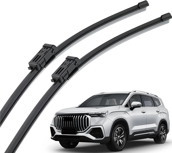 Wiper LHD Front Blades Compatible With Geely Okavango VX11 2023-2026 Windshield Windscreen Clean Window Brush 24''+17''
