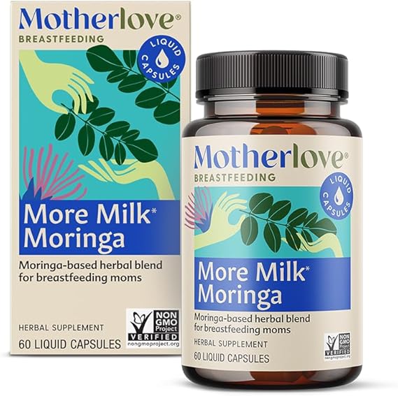 Motherlove More Milk Moringa (60 Liquid caps)