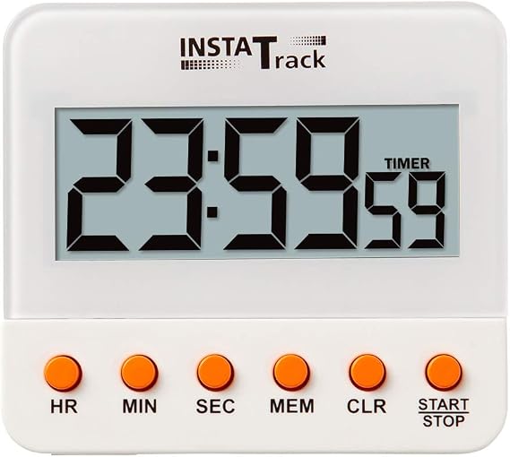 InstaTrack Single Event Digital Timer and Clock