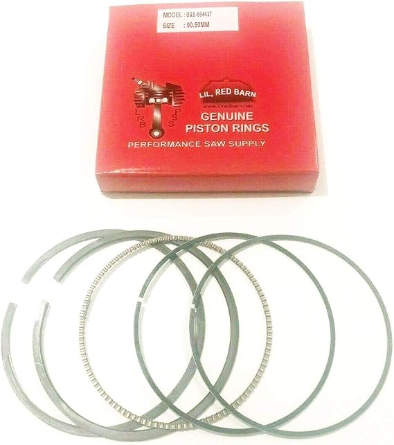 Briggs Stratton Piston Rings 16-18HP Intek OHV - 594437 90.5mm | Standard 90.5mm piston rings for 16-18HP Intek single OHV engines. Replaces Briggs 594437 set.