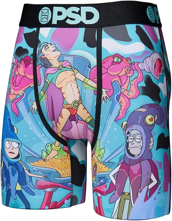 PSD Men's I Am Mr. Nimbus! Boxer Briefs, Multi, XXL