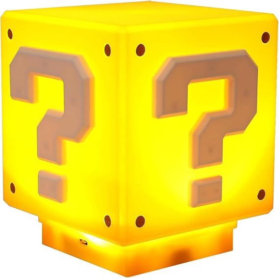 Toys Night Light for Kids with Game Sound Super Question LED Night Lamp