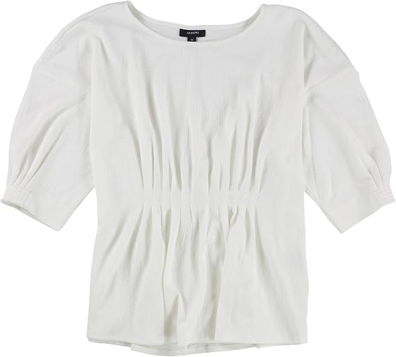 Alfani Womens Cinched Front Shell Blouse