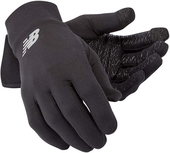 New Balance Lightweight Running Gloves (Black, Small)