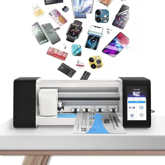 Intelligent Film Cutting Machine for Hydrogel TPU Screen Protectors for Front of The Cellphone,Mobile Phone Screen Protector Machine Cutting