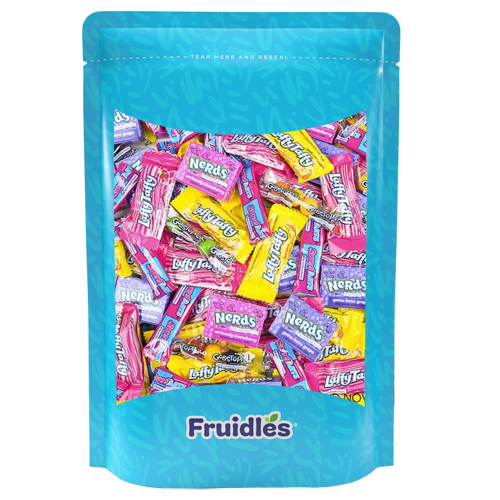 Wonka Mix Ups, Candy Holiday Treats, Delicious Gummy Candy, Fun and Festive Holiday Snacking, Party Favor 5 Pounds