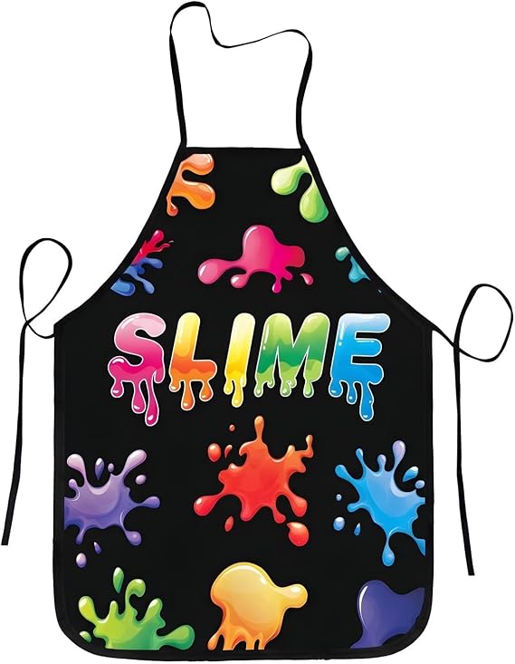 Slime Apron for Kids Ages 2-14, Slime Making Kit Accessories