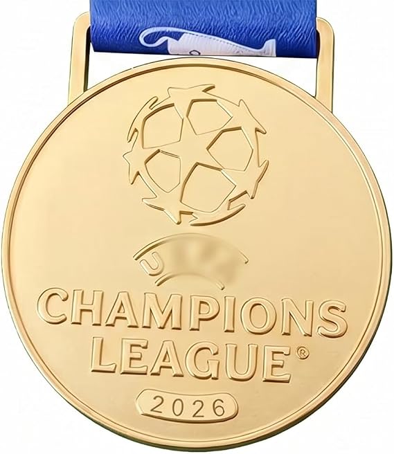 2025-2026 Europe Football Champions Medal Replica League Collectibles Gifts for Fans