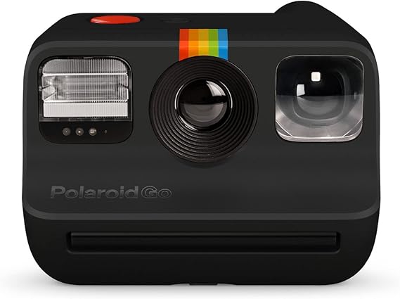 Polaroid Go Instant Mini Camera - Black (9070) - Only Compatible with Polaroid Go Film