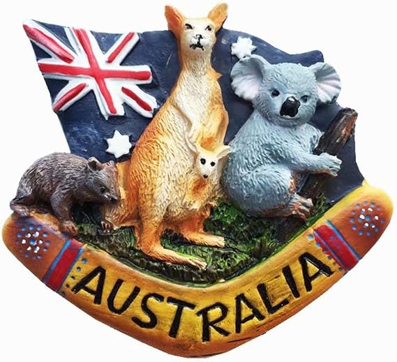 Australia Magnet 3D Resin Fridge Magnet Souvenir Travel City Collection
