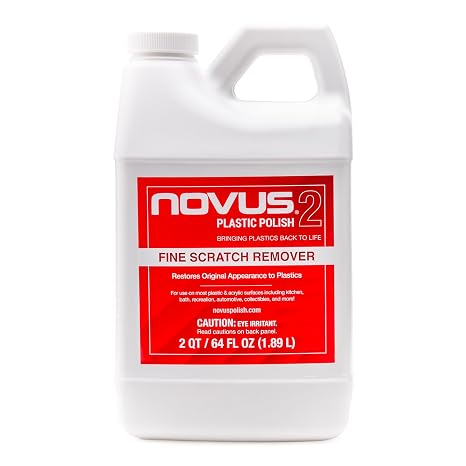 NOVUS 7072 | Fine Scratch Remover #2 | 64 Ounce Bottle