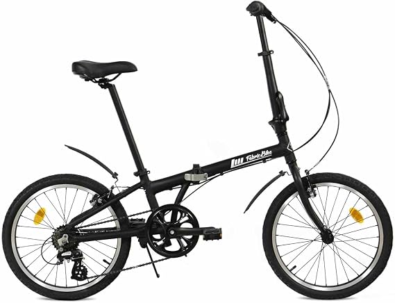 FabricBike Folding Bike Aluminium Frame Single Speed 3 Colours