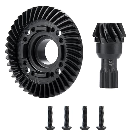 Steel Rear Differential 13T 42T Gears Set for Tra-xxas X Maxx 6S/8S