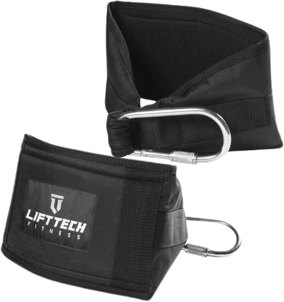 Ab Straps (Pair of 2) - Comfortable Hanging Ab Straps for Men & Women - Thickly Padded Hanging Ab Straps for Pull Up Bar - Black