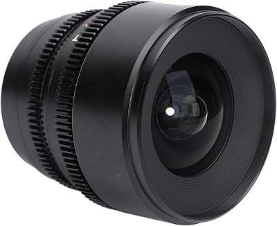 Zyyini T2.1 Super 35 Prime Manual Focus Cinema Lens for EF Mount Cine with E Mount Cine Lens Camera Compatible with C200 C300 II, RED BMPCC 6K, E2 S6 BMPCC 6K Pro,FS