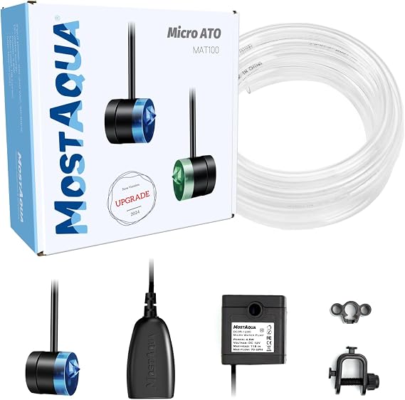 Aquarium ATO, Auto Top Off for Freshwater Saltwater Aquarium, Fish Tank Automatic Top Off System (ATO 100)