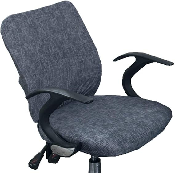 XNN Computer Office Chair Cover - Protective & Stretchable Universal Chair Covers Stretch Rotating Chair Slipcover (H)