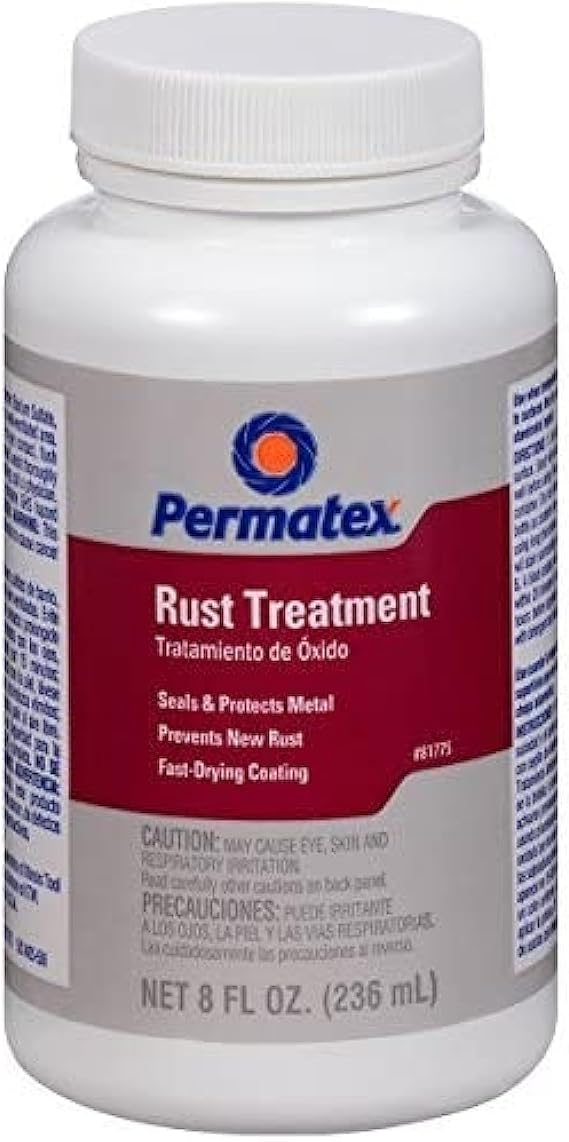 Permatex 81775 Rust Treatment, 8 oz.
