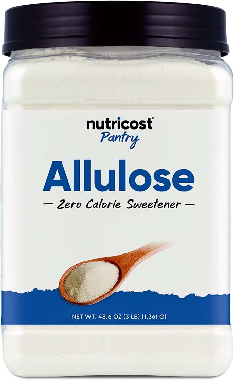 Nutricost Allulose Sweetener (3 LB), 0 Calorie, Low Carb, KETO