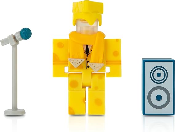 Roblox ROB0684 Action Collection Friday: Funky Cheese [Includes Exclusive Virtual Item]