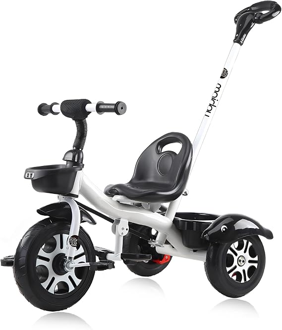 3 in 1 Kids Tricycle Kids Trike,Kid Tricycle Stroller for 2-5 Year Olds,Boy & Girl Kid Stroller with Push Handle,Removable Guardrail,Adjustable Seat,Safety Guard
