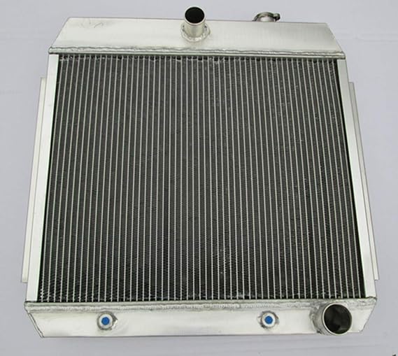 3 Row Aluminum Radiator For 1955-1957 Chevy Bel Air V8 W/cooler