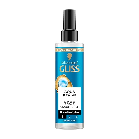 Schwarzkopf Gliss Hair Repair Aqua Revive Express Hair Conditioner 200ml