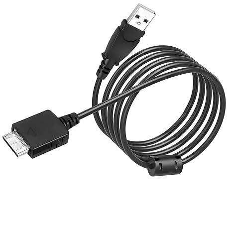 LILIBIN MP3 Player Charger Cable Compatible with Sony Walkman NWZ MP3, Charging Cord for A Series, S Series, E Series, X Series, Z Series, Sony NWE394/B Walkman MP3 Player Power Cable(5FT)