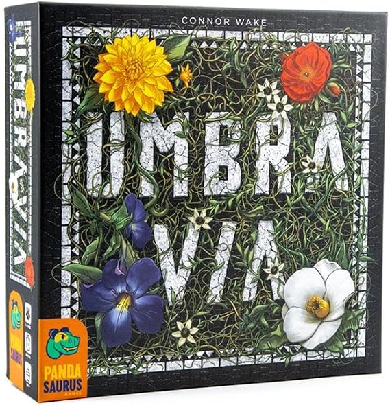 Umbra Via Board Game - Uncover Secrets in a Lush Garden of Strategy and Intrigue! Fun Family Game for Kids and Adults, Ages 8+, 2-4 Players, 30-45 Minute Playtime, Made by Pandasaurus Games