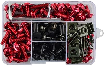 Motorcycle Full Fairing Bolts Kit Stainless Steel Clips Nut Bodywork Screws for Vespa GTS 125 250 300 Sprint Primavera 150 GTV LXV PX
