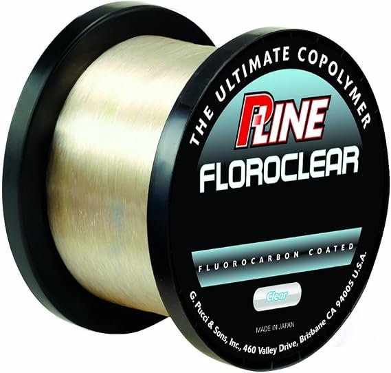 P-Line Floroclear Bulk Spool Fishing Line