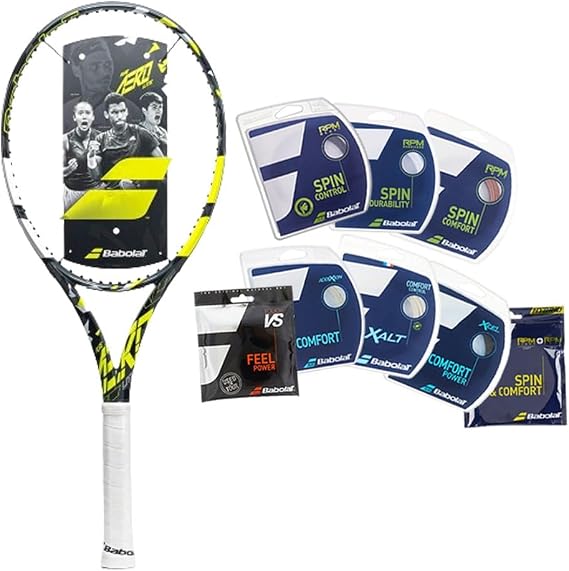 Babolat 2024 Pure Aero Lite Tennis Racquet for Power and Spin (4 3/8)