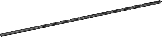 HSS Extra Long Drill Bit, Straight Shank Size: 7/32" x 18"
