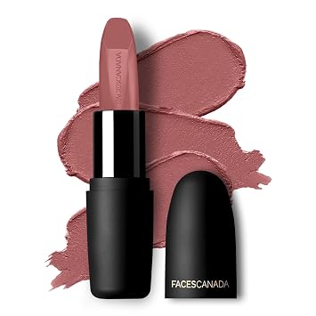 FACESCANADA Weightless Matte Finish Lipstick Peach Candy 14 4gm