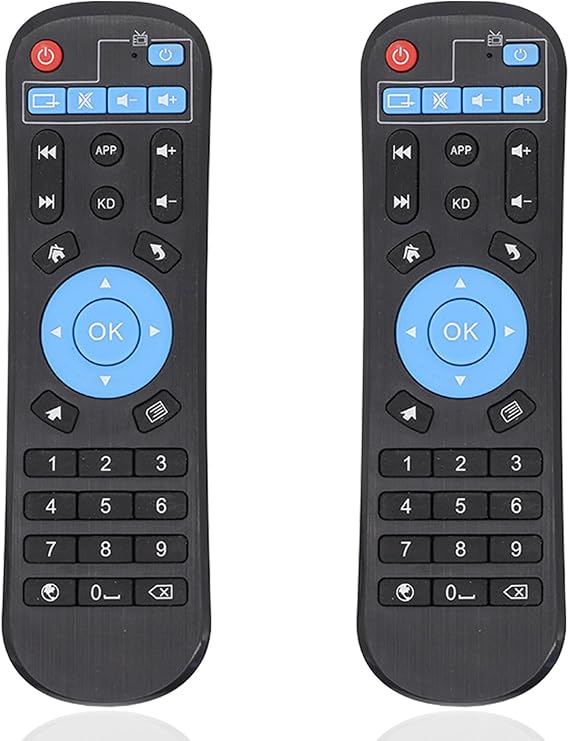 2PACK T95 Replacement Remote Control for Android TV Box T95 T95H T95Q T95Z - No Setup Required