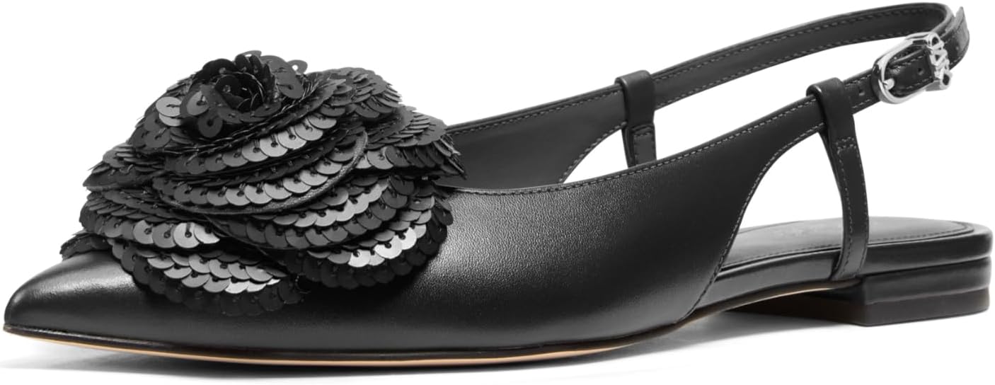 Michael Kors Womens Elodie Sling Flat