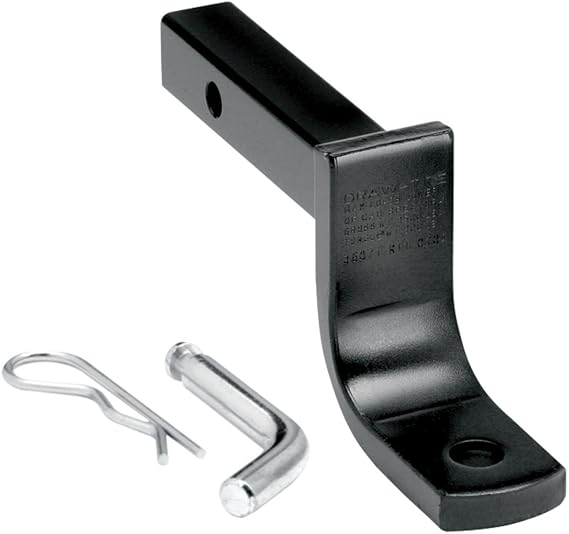 Draw-Tite 36071 Trailer Hitch Drawbar Kit (Class II 1-1/4"), Black