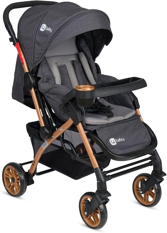 4 Baby AB-310 Active Gold Two Way Stroller Anthracite