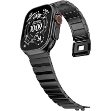 NewWays Grade 5 Titanium Band Compatible with Apple Watch Band for Men Ultra 3 2 1 49mm Series 10 46mm 45mm 44mm