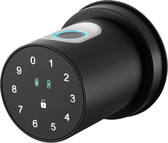 Smart Fingerprint Lock, Black